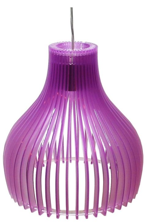 BUREN LAMPA WISZĄCA 1X60W E27 26X26X150 FIOLETOWY BUREN LAMPA WISZĄCA 1X60W E27 26X26X150 FIOLETOWY