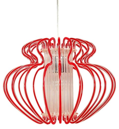 IMPERIA LAMPA WISZĄCA 1X60W E27 520X420 DUŻA CZERWONA PROMOCJA IMPERIA LAMPA WISZĄCA 1X60W E27 520X420 DUŻA CZERWONA PROMOCJA