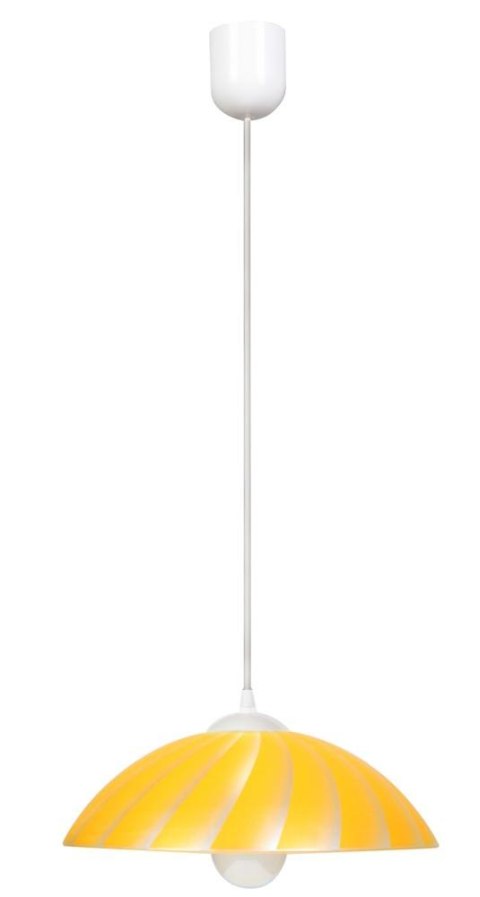 KAMILA LAMPA WISZĄCA 1X60W E27 ŻÓŁTA KAMILA LAMPA WISZĄCA 1X60W E27 ŻÓŁTA
