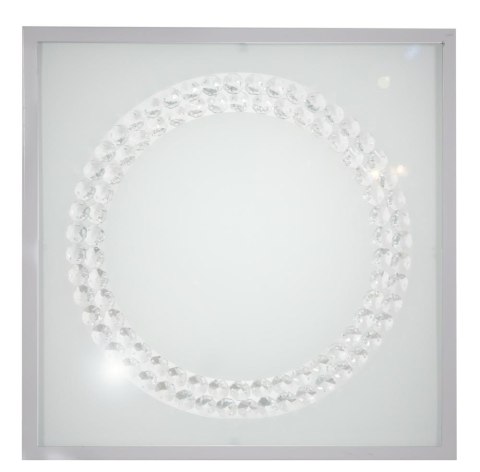 LUX LAMPA SUFITOWA PLAFON 29X29 16W LED 6500K SATYNA DUŻY RING LUX LAMPA SUFITOWA PLAFON 29X29 16W LED 6500K SATYNA DUŻY RING