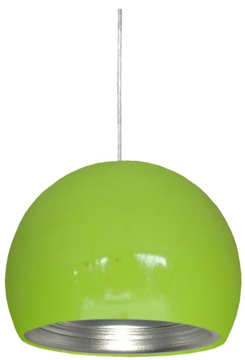 PICTOR LAMPA WISZĄCA 25 1X60W E27 ZIELONY/SREBRNY ODBŁYŚNIK PICTOR LAMPA WISZĄCA 25 1X60W E27 ZIELONY/SREBRNY ODBŁYŚNIK