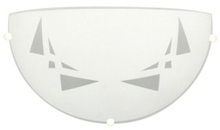 TRIAS LAMPA SUFITOWA PLAFON1/2 E-27 1X60W BIAŁY