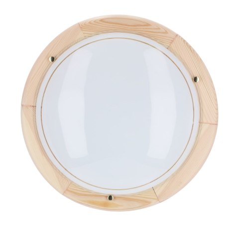1030 LAMPA SUFITOWA PLAFON40 DREWNO STANDARD 2X60W E27 SOSNA