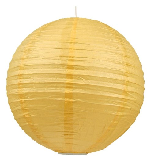 ABAŻUR PAPIEROWY-KOKON KULA PAPIEROWA 60 ŻÓŁTY ABAŻUR PAPIEROWY-KOKON KULA PAPIEROWA 60 ŻÓŁTY