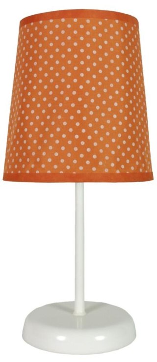 GALA LAMPA 1X40W E14 POMARAŃCZOWA W KROPKI