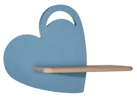 Heart lampa kinkiet 5w led 4000k iq kids z otworem niebieski Heart lampa kinkiet 5w led 4000k iq kids z otworem niebieski