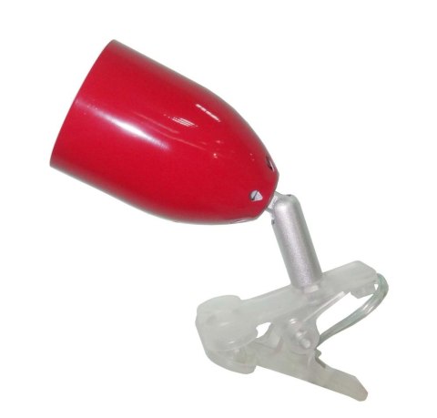 LED CLIP LAMPA KLIPS 1X3W LED CZERWONA LED CLIP LAMPA KLIPS 1X3W LED CZERWONA