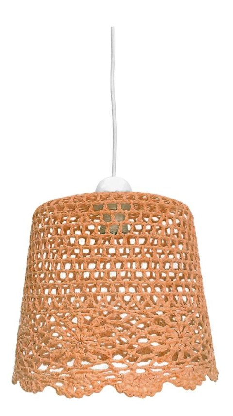 NONNA LAMPA WISZĄCA 27 1X60W E27 POMARAŃCZOWY NONNA LAMPA WISZĄCA 27 1X60W E27 POMARAŃCZOWY