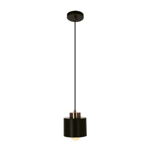 Olena lampa wisząca czarna 1x60w e27 klosz czarny