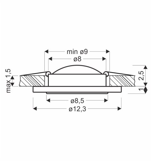 SSP-30 AL/TR LAMPA STROPOWA SREBRNY 2X5W LED 6500K KLOSZ BEZBARWNY SSP-30 AL/TR LAMPA STROPOWA SREBRNY 2X5W LED 6500K KLOSZ BEZBARWNY