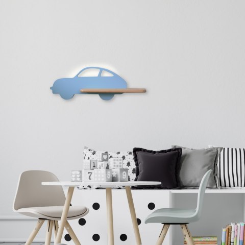 CAR LAMPA KINKIET 5W LED 4000K WL IQ KIDS Z PRZEWODEM Z WŁ. I WTYCZKĄ NIEBIESKI CAR LAMPA KINKIET 5W LED 4000K WL IQ KIDS Z PRZEWODEM Z WŁ. I WTYCZKĄ NIEBIESKI
