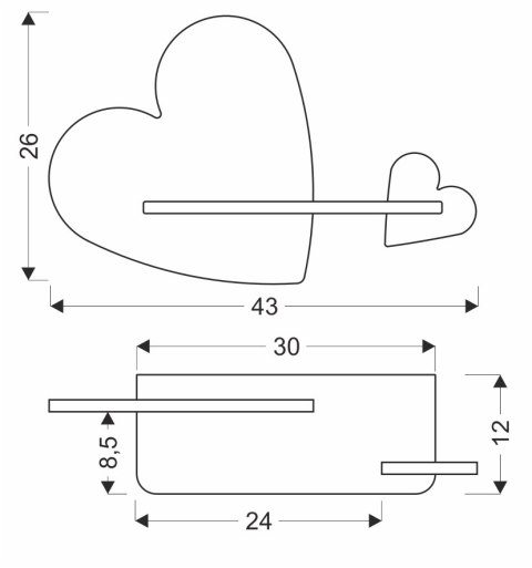 HEART LAMPA KINKIET 5W LED IQ KIDS Z PRZEWODEM Z WŁ. I WTYCZKĄ RÓŻOWY+BIAŁY HEART LAMPA KINKIET 5W LED IQ KIDS Z PRZEWODEM Z WŁ. I WTYCZKĄ RÓŻOWY+BIAŁY
