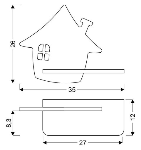 HOUSE LAMPA KINKIET 4W LED 4000K KP IQ KIDS Z PRZEWODEM Z WŁ. I WTYCZKĄ CZARNY HOUSE LAMPA KINKIET 4W LED 4000K KP IQ KIDS Z PRZEWODEM Z WŁ. I WTYCZKĄ CZARNY