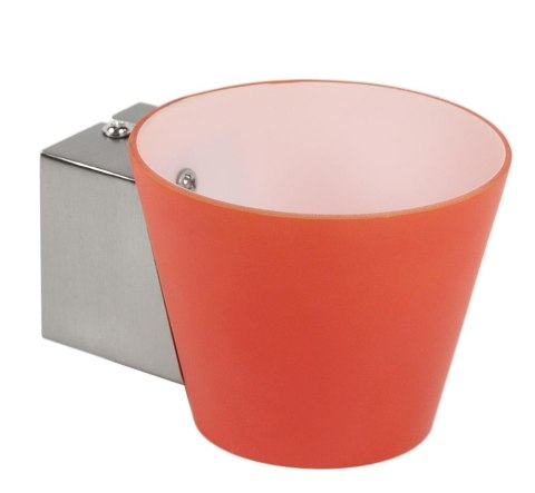 LAMPA SIMONET KINKIET POJEDYŃCZY 40W G9 STOŻEK POMARAŃCZ LAMPA SIMONET KINKIET POJEDYŃCZY 40W G9 STOŻEK POMARAŃCZ