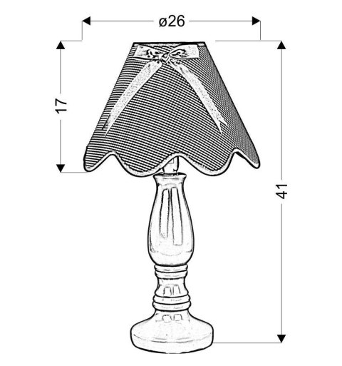 LAMPKA LOLA GABINETOWA ŻÓŁTA 1X40W E14 ABAŻUR RÓŻOWY LAMPKA LOLA GABINETOWA ŻÓŁTA 1X40W E14 ABAŻUR RÓŻOWY