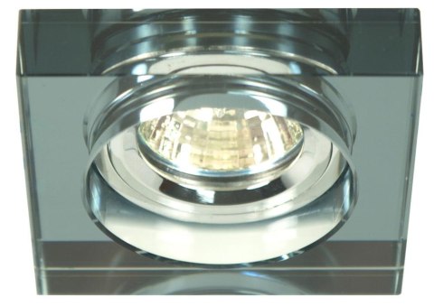 SS-16 CH/BK MR16 CHROM oczko sufitowe lampa sufitowa STAŁA KWADRATOWA SZKŁO CZARNE SS-16 CH/BK MR16 CHROM oczko sufitowe lampa sufitowa STAŁA KWADRATOWA SZKŁO CZARNE