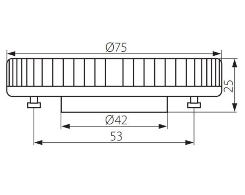 ŚWIETLÓWKA KOMPAKTOWA ENERGOOSZCZĘDNA 9W GX53 ŚWIETLÓWKA KOMPAKTOWA ENERGOOSZCZĘDNA 9W GX53