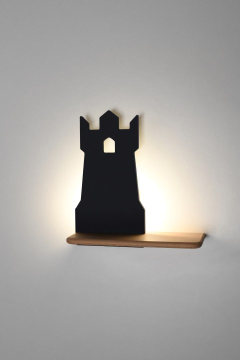 Tower lampa kinkiet 4w led 4000k iq kids czarny Tower lampa kinkiet 4w led 4000k iq kids czarny