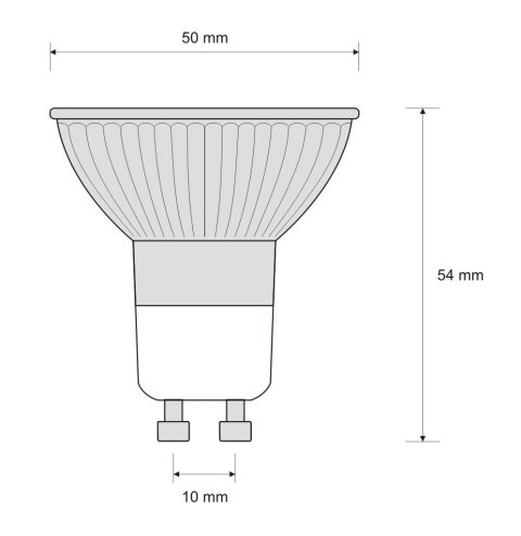 ŻARÓWKA LED 3W GU10 DO SERII TONY / DUERO ŻARÓWKA LED 3W GU10 DO SERII TONY / DUERO