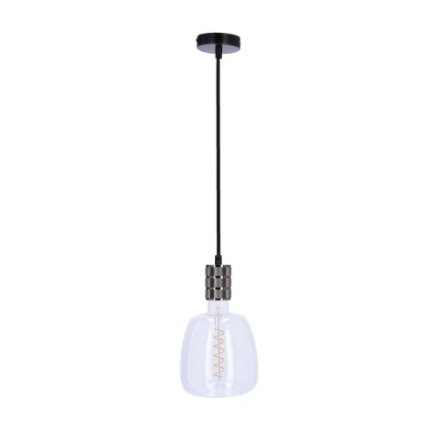 ZAWIESIE METALOWE RL-LPP060AX 1X60W E27 CZARNY