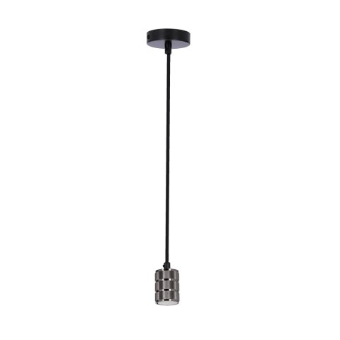 ZAWIESIE METALOWE RL-LPP060AX 1X60W E27 CZARNY