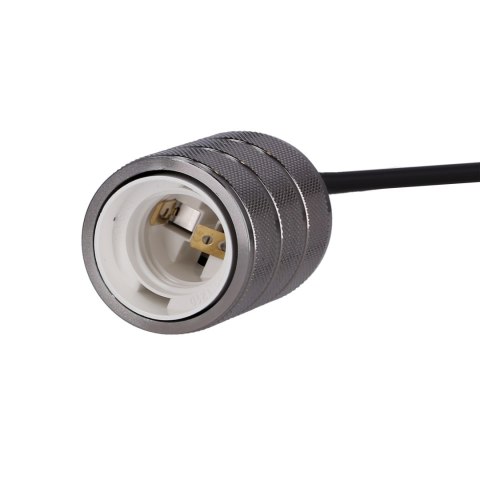 ZAWIESIE METALOWE RL-LPP060AX 1X60W E27 CZARNY