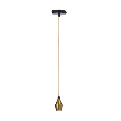 ZAWIESIE METALOWE RL-LPP060B 1X60W E27 ZŁOTY