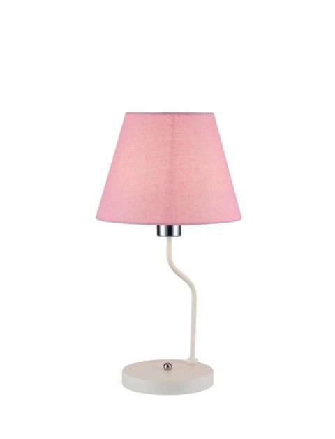 LAMPA STOŁOWA YORK 1 BIAŁY RÓŻOWY LAMPA STOŁOWA YORK 1 BIAŁY RÓŻOWY