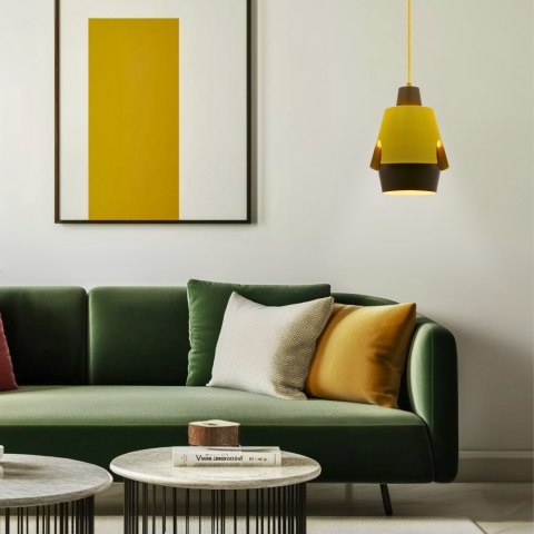 LAMPA WISZĄCA FALUN 1 ŻÓŁTY