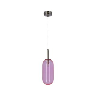LAMPA WISZĄCA FIUGGI 1 RÓŻOWY