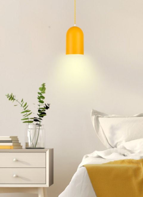 LAMPA WISZĄCA OSS 1 ŻÓŁTY LAMPA WISZĄCA OSS 1 ŻÓŁTY