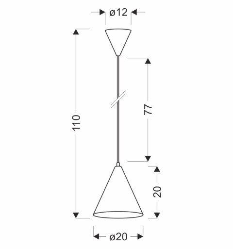 LAMPA WISZĄCA VOSS 1 RÓŻOWY LAMPA WISZĄCA VOSS 1 RÓŻOWY