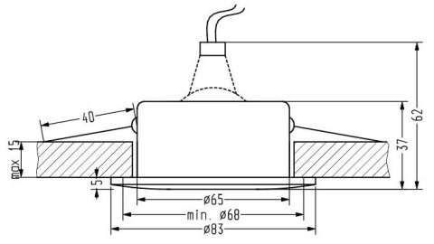 SH-12 OPRAWA STROPOWA HERMEYCZNA CZARNA IP65 SH-12 OPRAWA STROPOWA HERMEYCZNA CZARNA IP65