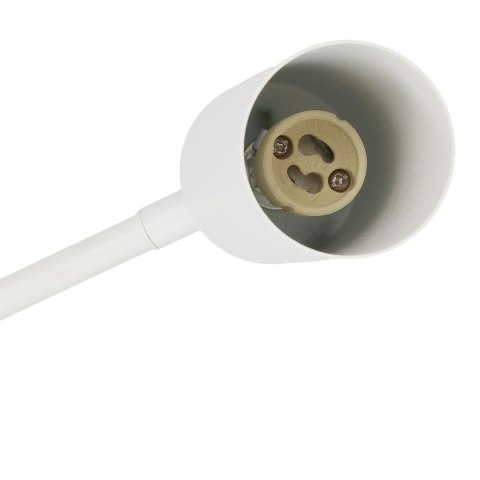 Tina lampa kinkiet biały 1x15w gu10