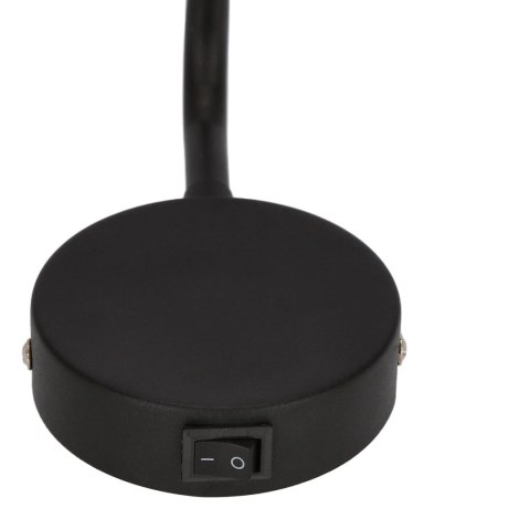 Tina lampa kinkiet czarno złoty 1x15w gu10