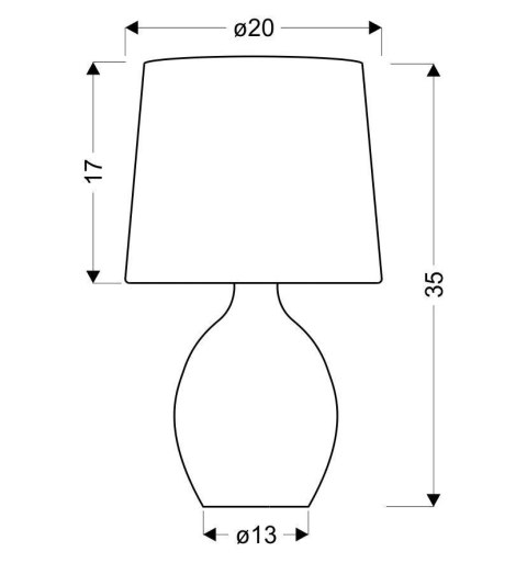 AMBON LAMPA GABINETOWA 1X40W E14 BEŻOWY AMBON LAMPA GABINETOWA 1X40W E14 BEŻOWY