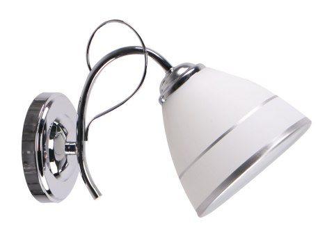 ELOTTE LAMPA KINKIET 1X40W E27 BIAŁY ELOTTE LAMPA KINKIET 1X40W E27 BIAŁY