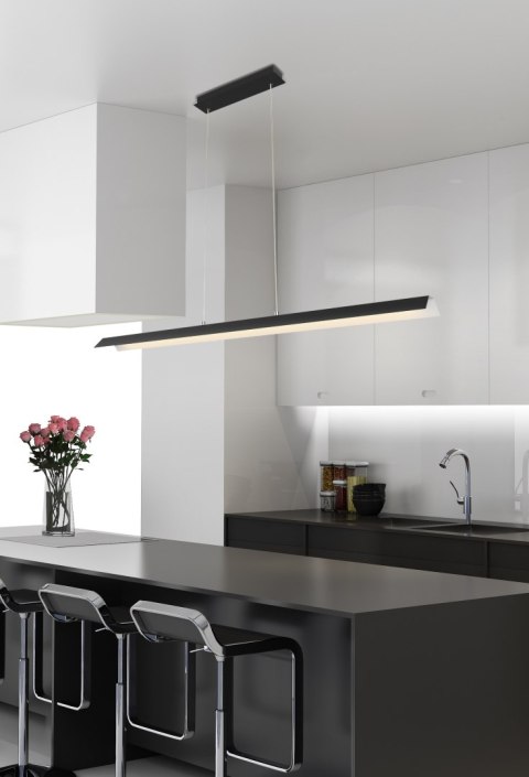 KALAMOS LAMPA WISZĄCA 123X12 30W LED CZARNY 4000K APETI KALAMOS LAMPA WISZĄCA 123X12 30W LED CZARNY 4000K APETI