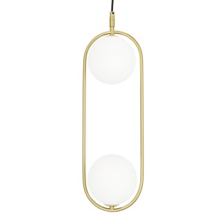 CORDEL LAMPA WISZĄCA 2X28W G9 MOSIĄDZ