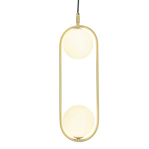 CORDEL LAMPA WISZĄCA 2X28W G9 MOSIĄDZ