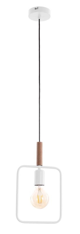 FRAME LAMPA WISZĄCA 1X60W E27 BIAŁY