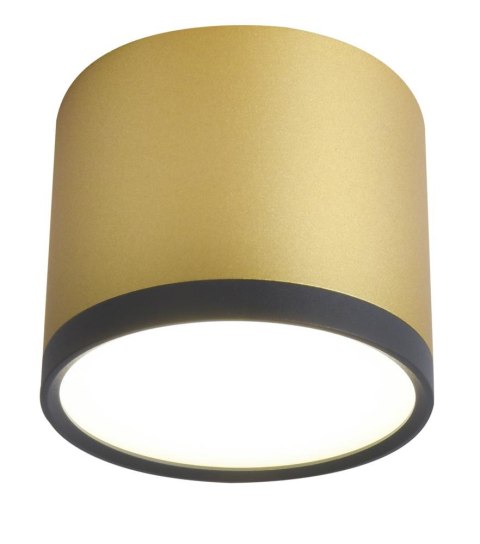 TUBA LAMPA SUFITOWA 9W LED 8,8/7,5 CZARNY+ZŁOTY MAT 4000K TUBA LAMPA SUFITOWA 9W LED 8,8/7,5 CZARNY+ZŁOTY MAT 4000K