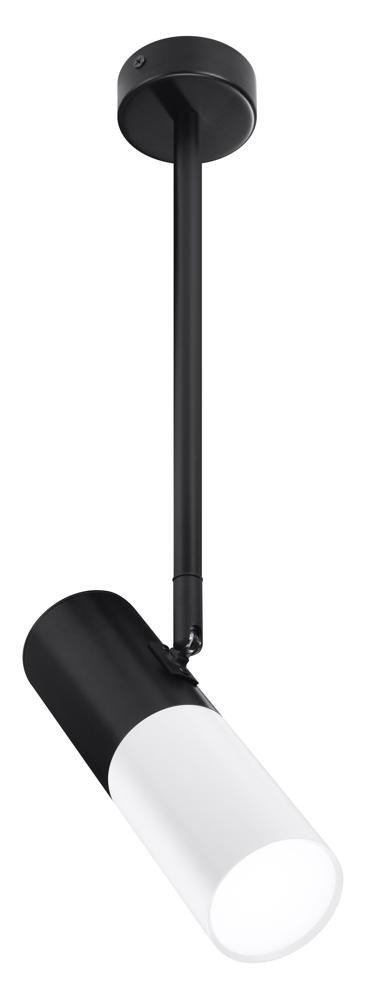 TUBA LAMPA WISZĄCA/SZTYCA 1X15W GU10 6,8/19,5 BIAŁY+CZARNY TUBA LAMPA WISZĄCA/SZTYCA 1X15W GU10 6,8/19,5 BIAŁY+CZARNY