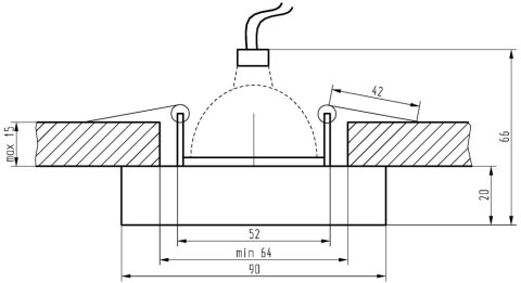 ZESTAW TRZECH OPRAW SS-16 CH/BR 3X3W GU10 LED Z ŻARÓWKĄ LED OPR. STROP. STAŁA KWADRATOWA SZKŁO BRĄZOWE ZESTAW TRZECH OPRAW SS-16 CH/BR 3X3W GU10 LED Z ŻARÓWKĄ LED OPR. STROP. STAŁA KWADRATOWA SZKŁO BRĄZOWE